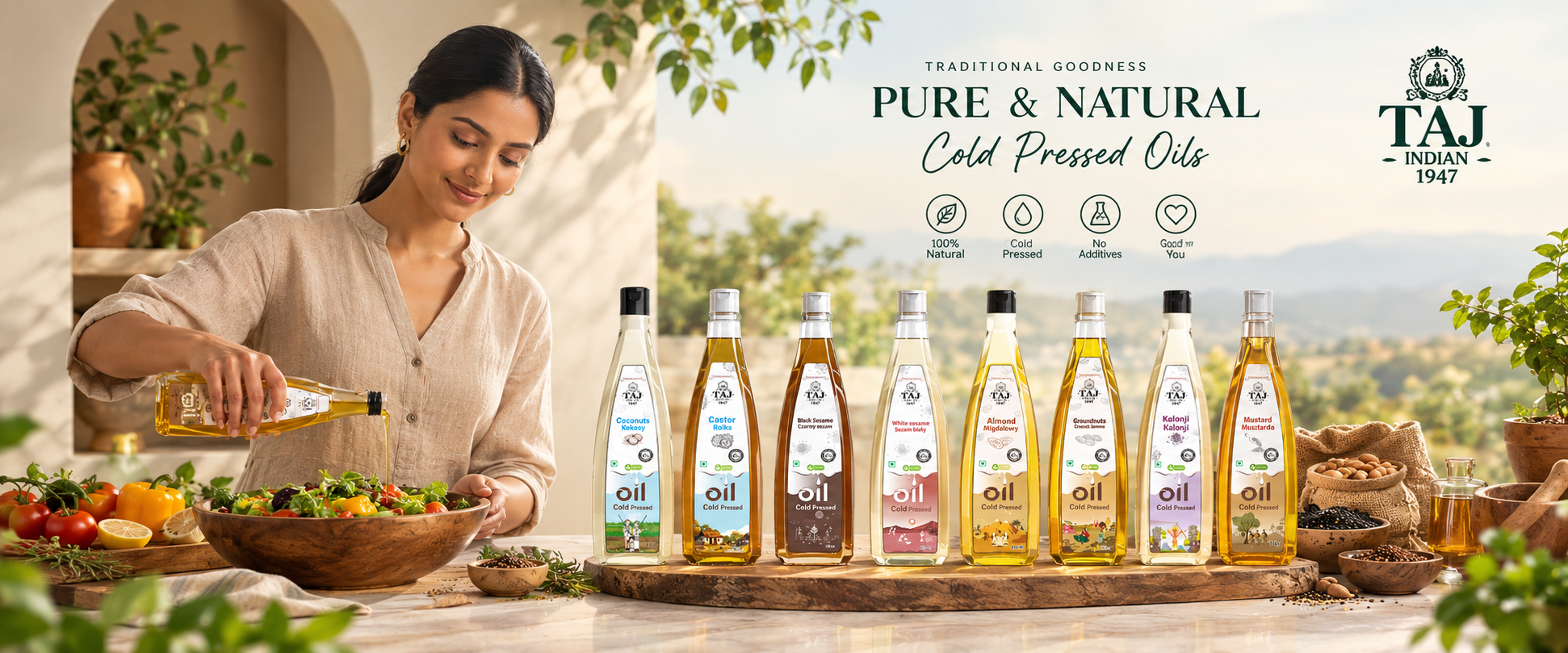 Taj Indian oils