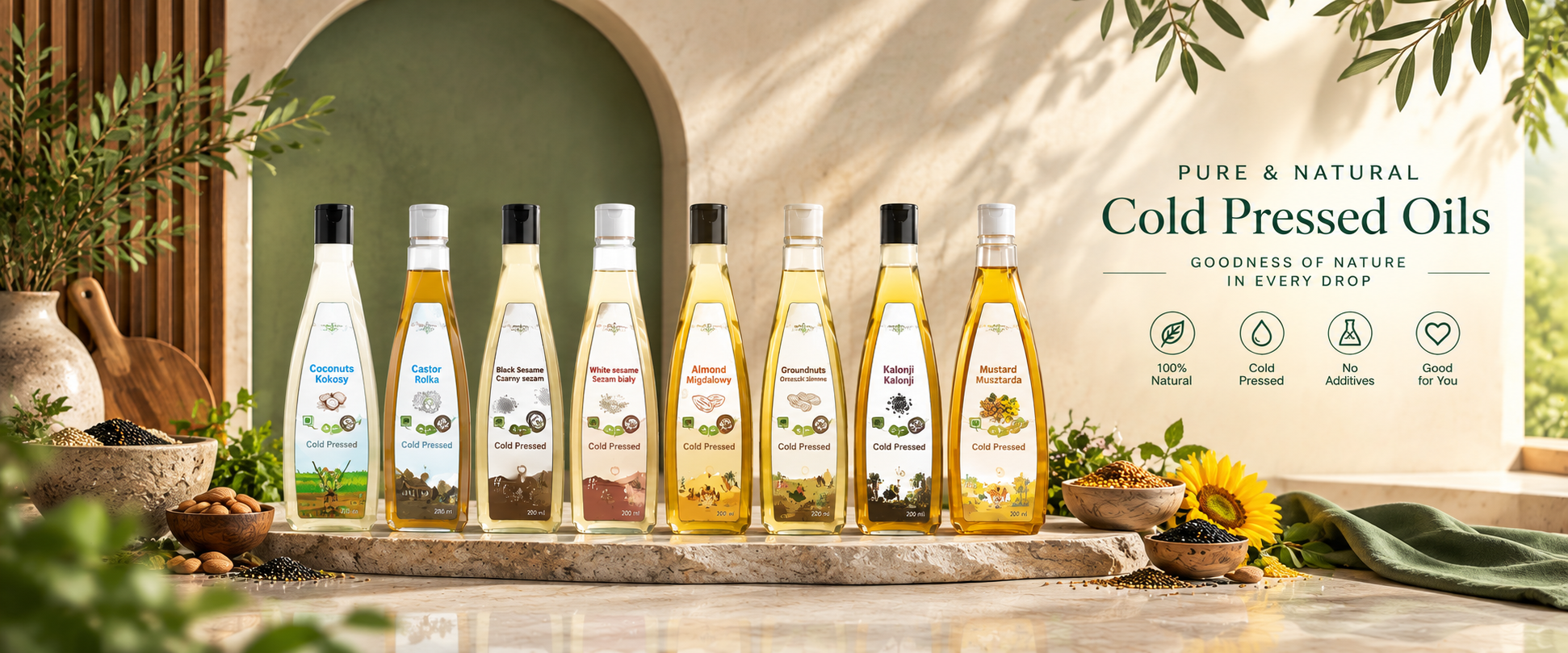 Taj Indian groundnut oil