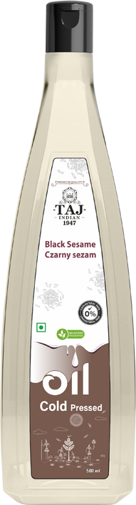 Black Sesame Oil bottle