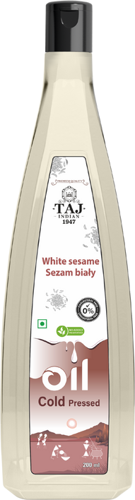 White Sesame Oil bottle